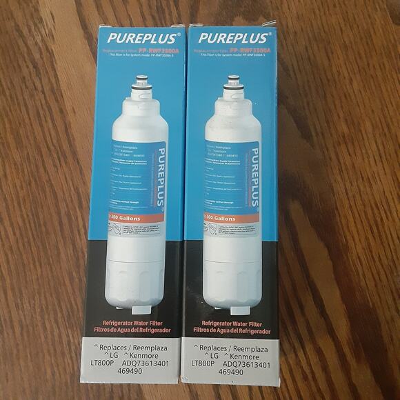 Pure Plus PP-RWF3500A Refrigerator Water Filter Lot Of 2 - Picture 1 of 10
